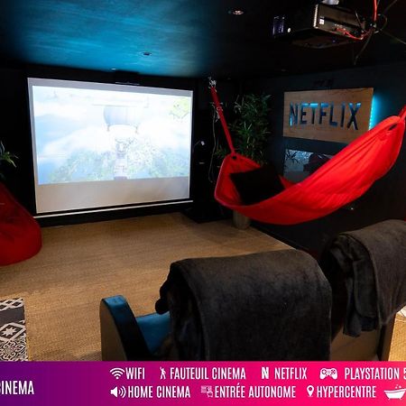 Capsule movie avec Balneo home cinema playstation 5 Valenciennes Extérieur photo