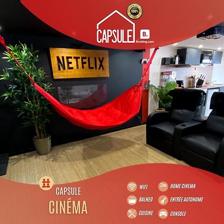 Capsule movie avec Balneo home cinema playstation 5 Valenciennes Extérieur photo
