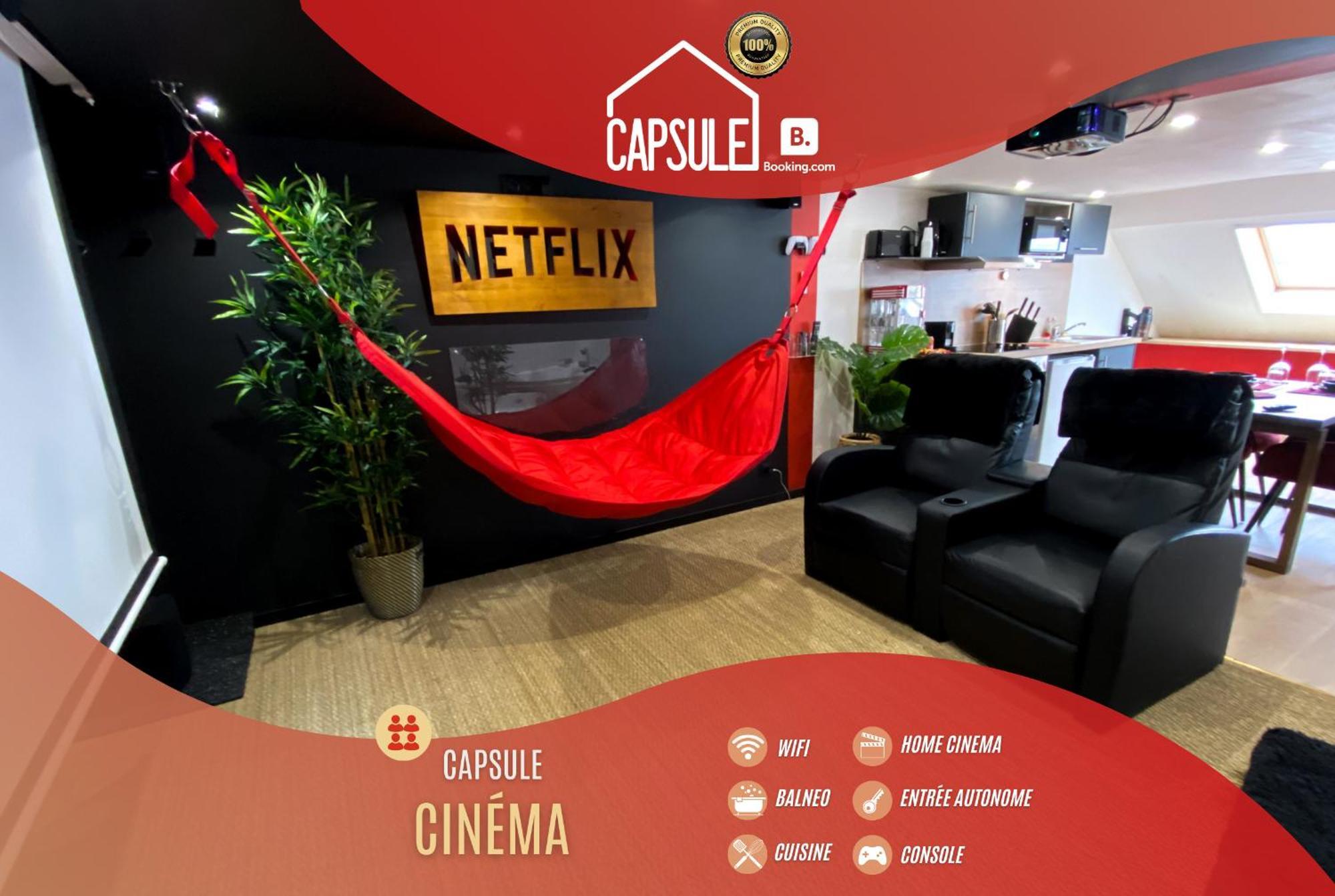 Capsule movie avec Balneo home cinema playstation 5 Valenciennes Extérieur photo